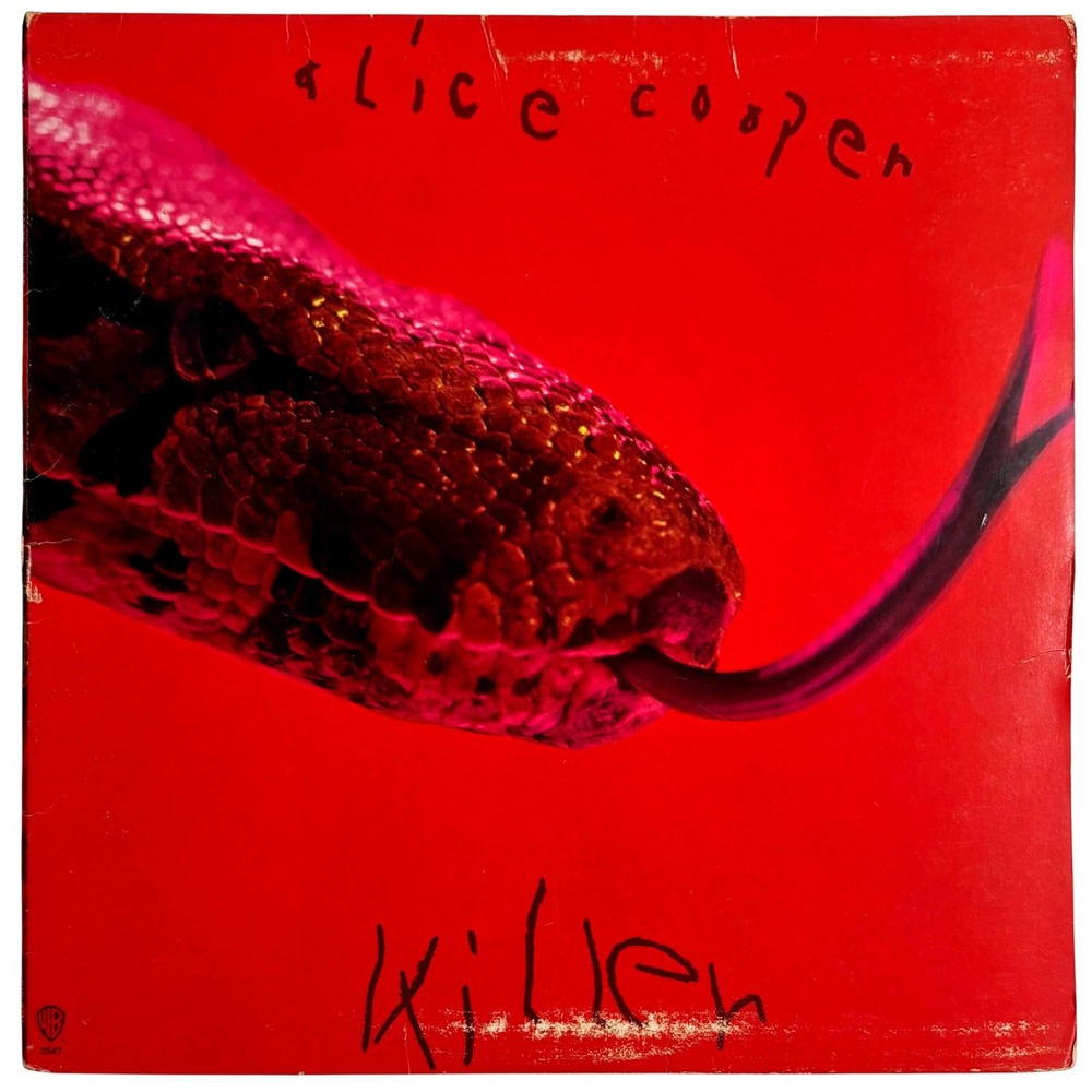 Alice Cooper Killer Vinyl LP 1971 Warner Bros BS 2567 Burbank Label Hard Rock
